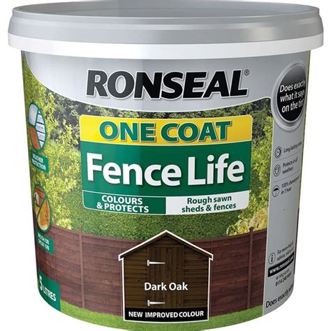 dark oak fence paint asda.